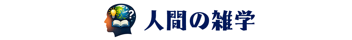 人間の雑学